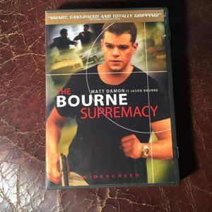 The Bourne Supremacy - DVD Movie